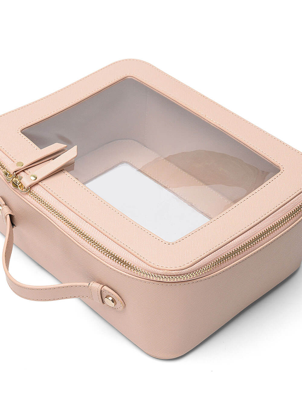 Transparent PU Portable Makeup Bag