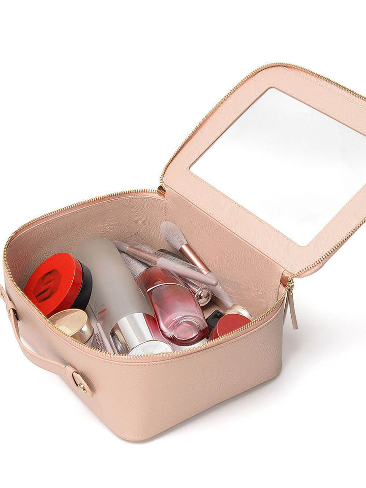 Transparent PU Portable Makeup Bag