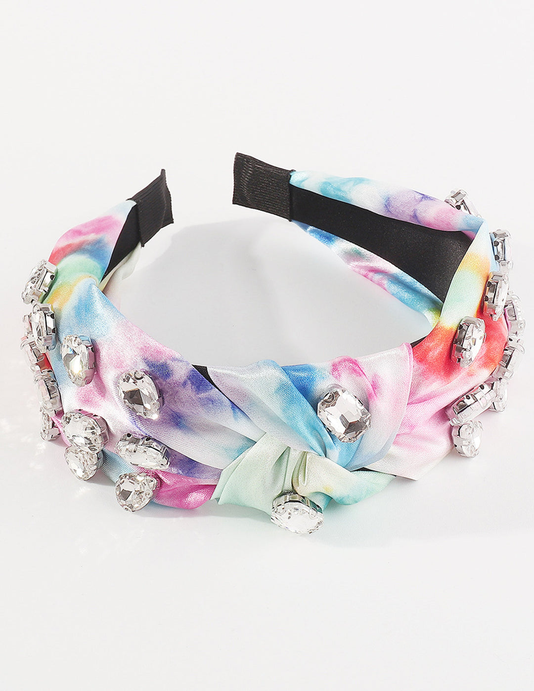 Knotted Tie-Dye Rhinestone pannband