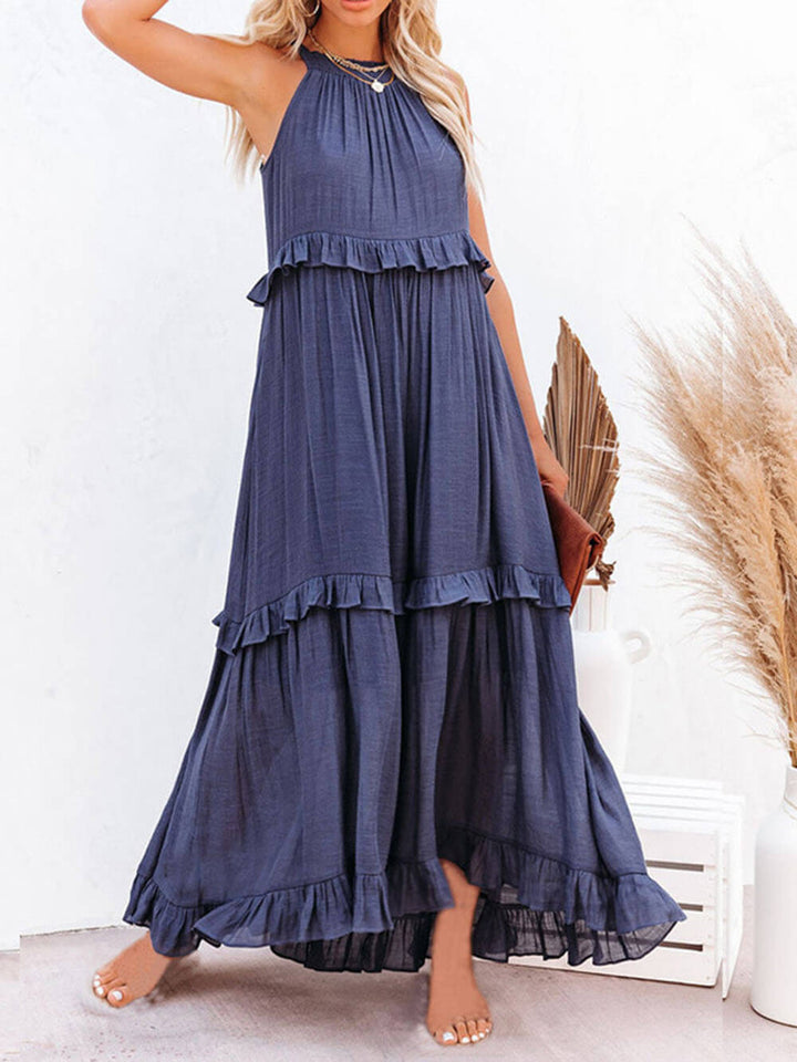 Robe longue sans manches Irregular Cake