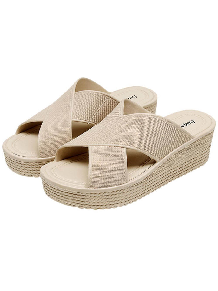 Sandal Platform Pantai Tanpa Selip Wedge