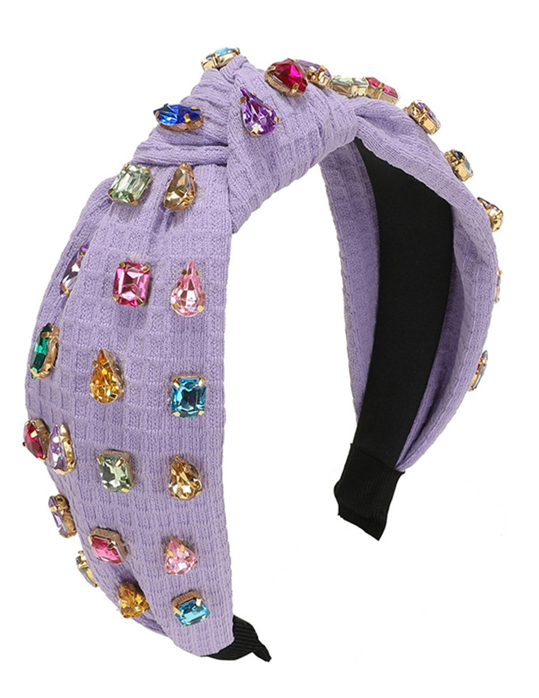 Rosa Multi Color Strass Stirnband