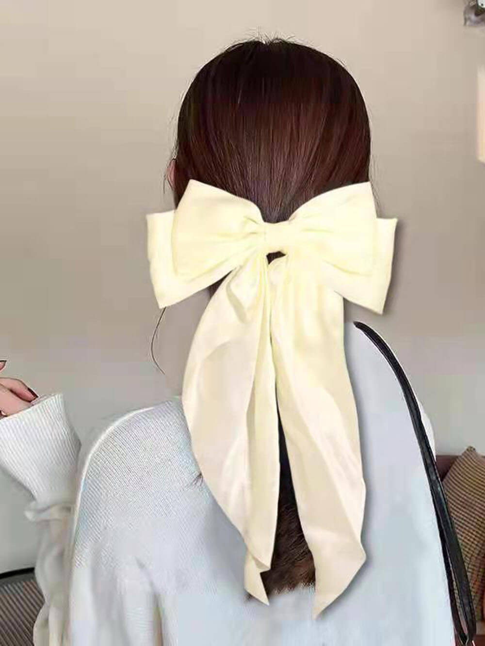 Retro Ribbon Bow Hairpin Coafura