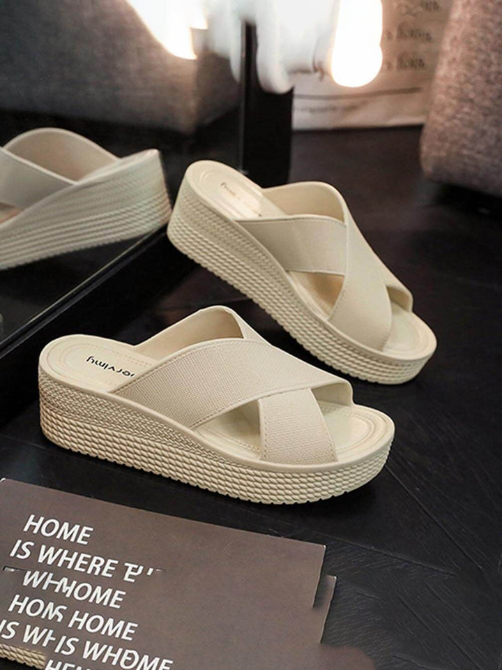 Sandale cu platformă de plajă Wedge Non-Slip