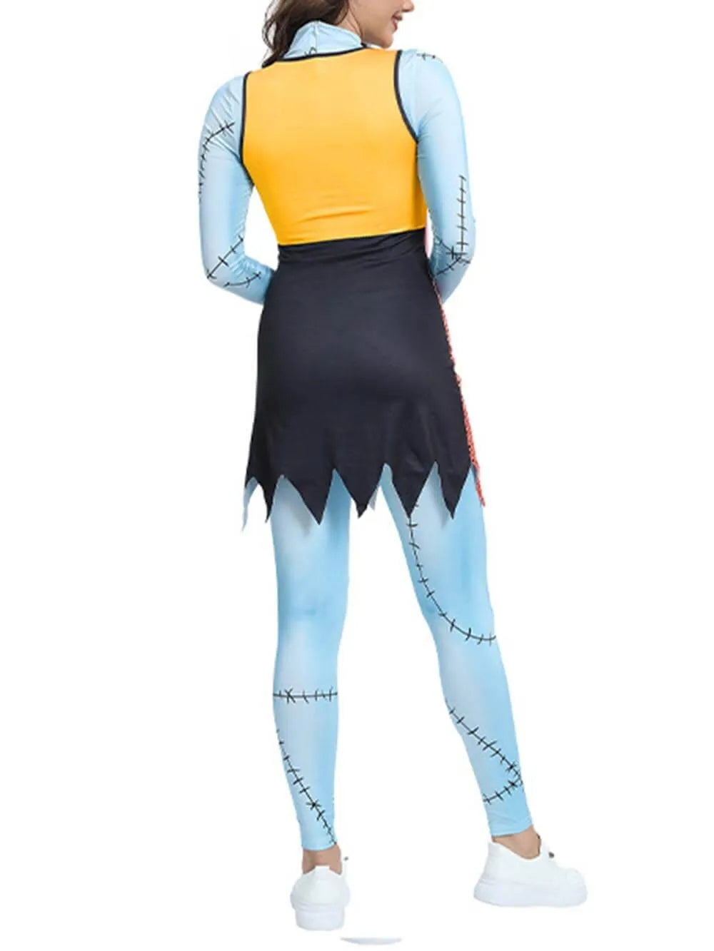 Jupe courte imprimée Cosplay Halloween Horror Night Sally