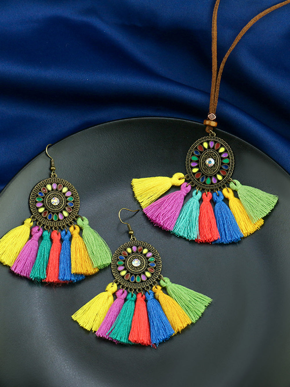 Κοσμήματα Boho - LA Bamba Drop Earring Necklace