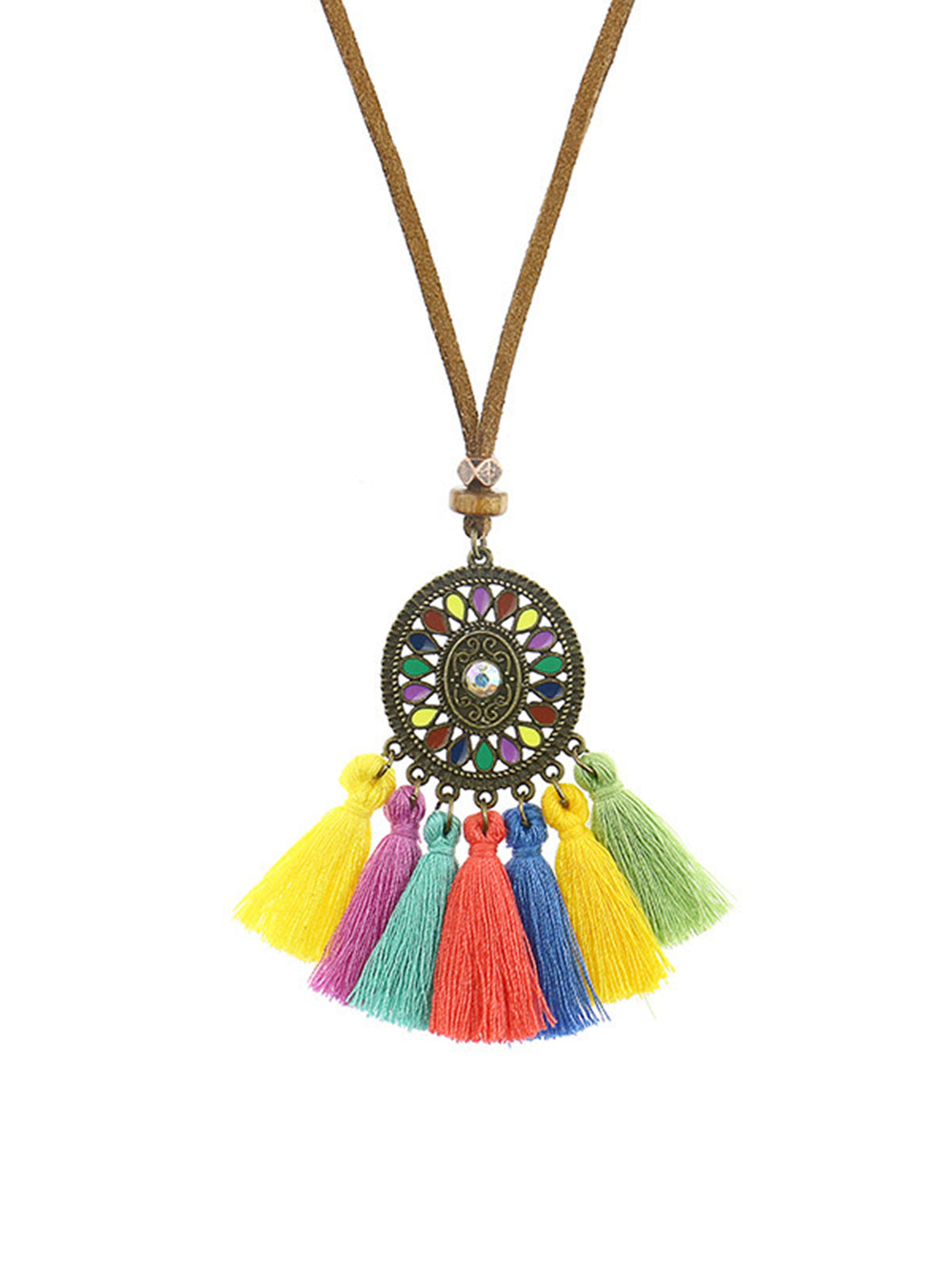 Boho Jewelry - LA Bamba Drop Earring Necklace