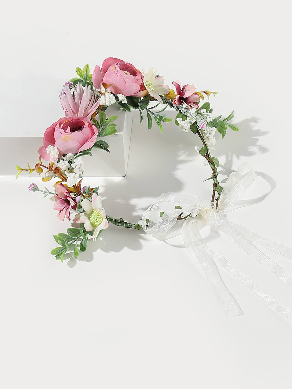 Couronne de roses enchanteresses