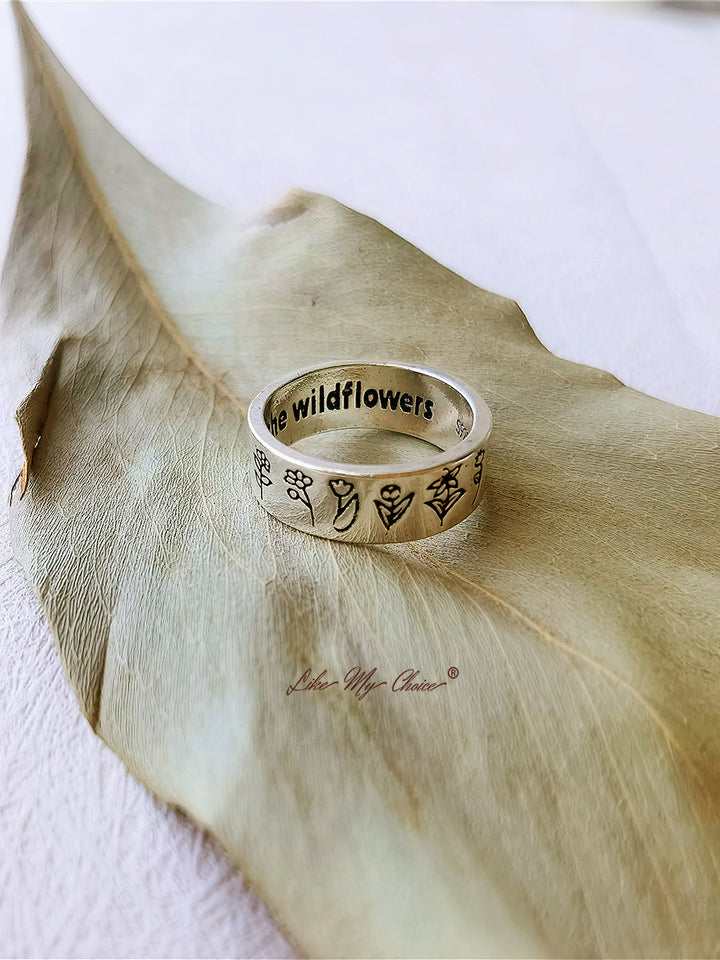 Sie gehören zu den Wildblumen Ring