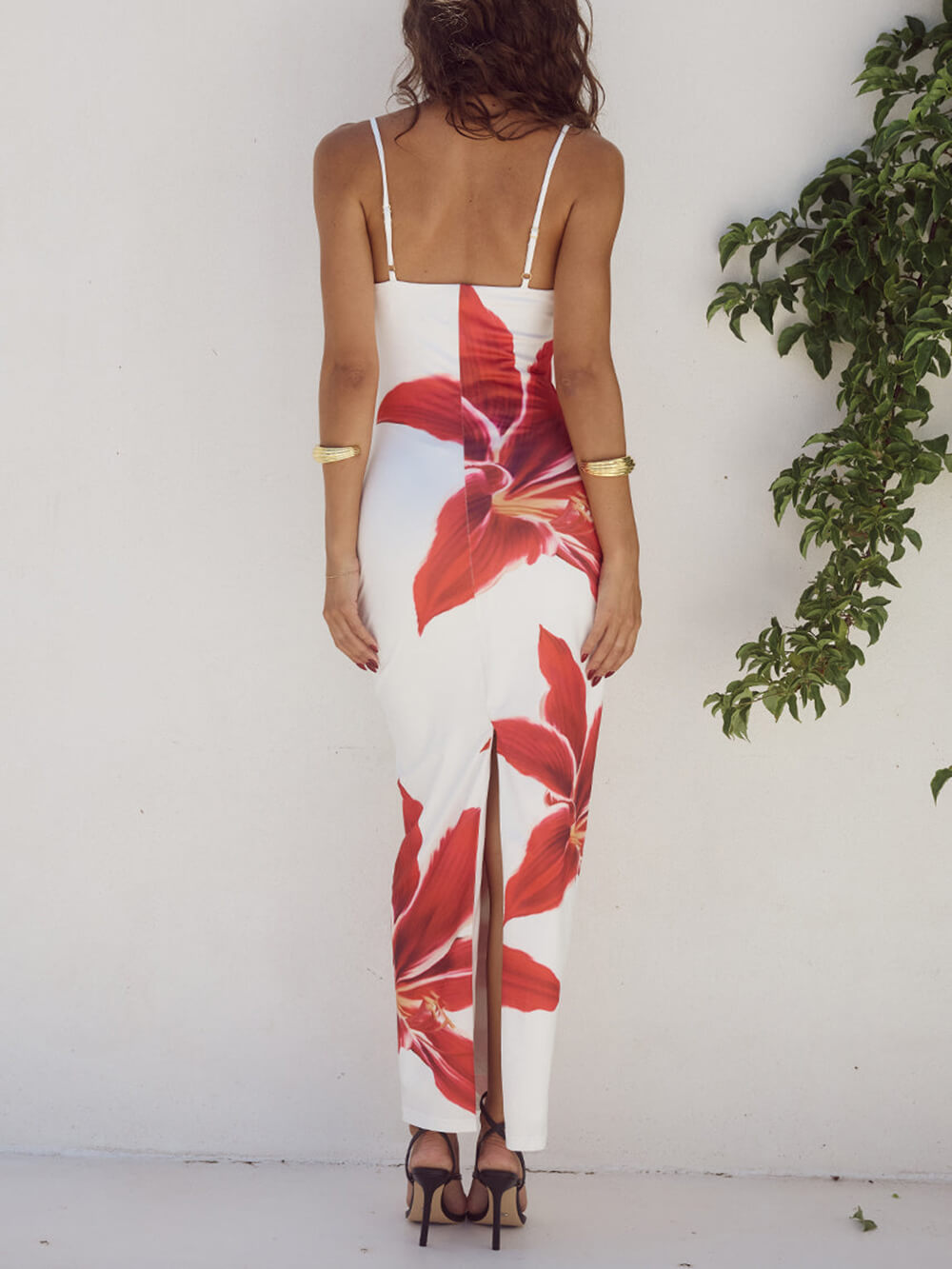 Unforgettable Maxi Dress med abstrakt blommönster