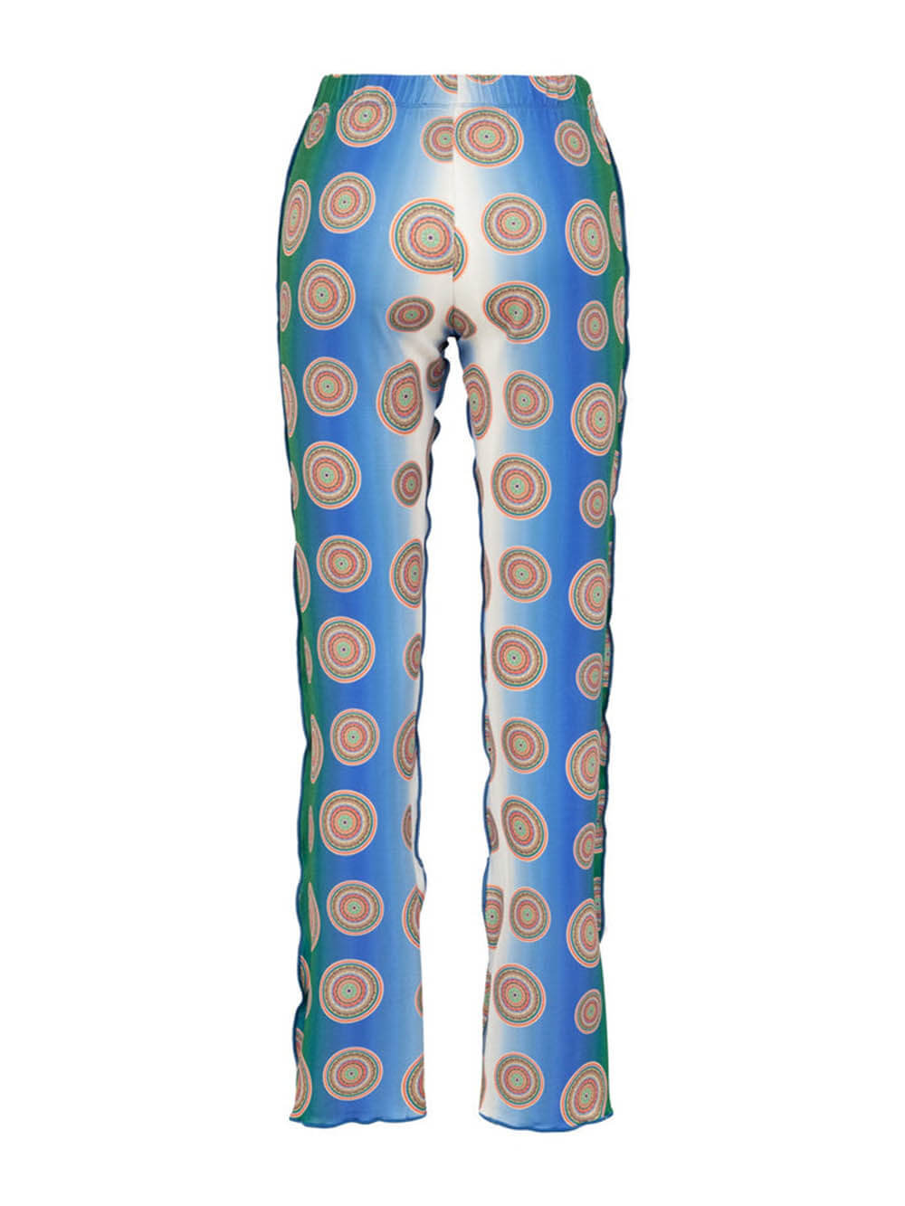 Unique Printed Flare Pants