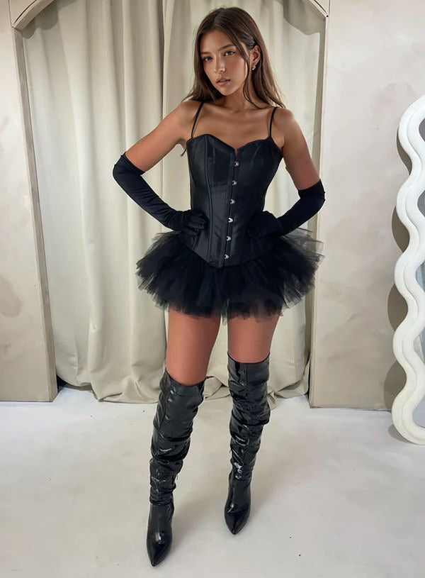 Halloween Black Swan Full Body Suit