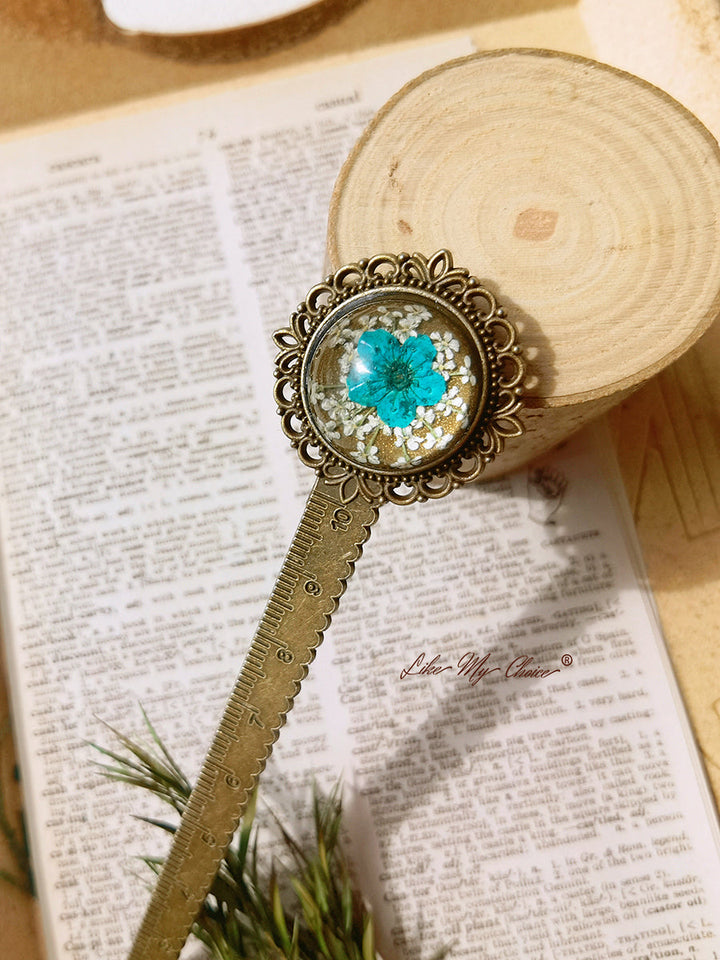 Flori de cireș Retro Metal Bookmark