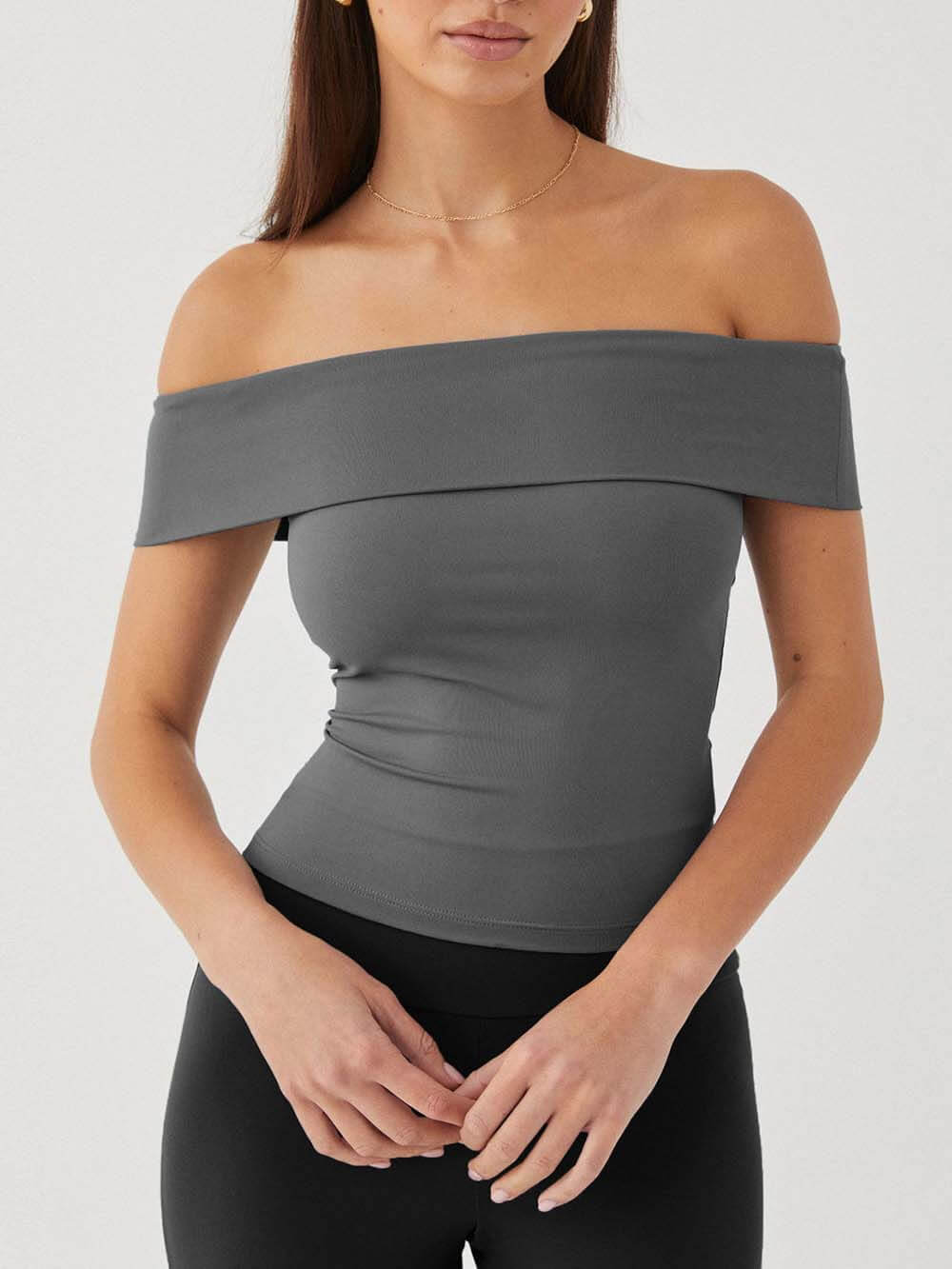 Sexy koker-topje off-shoulder top