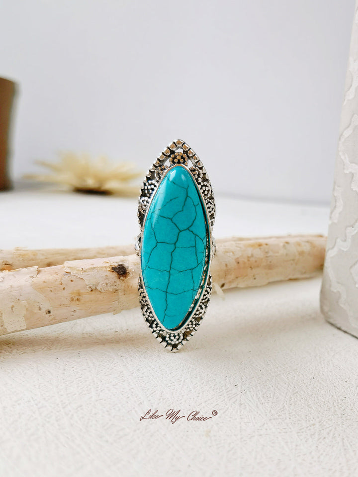 Inel vintage Beauty Turquoise