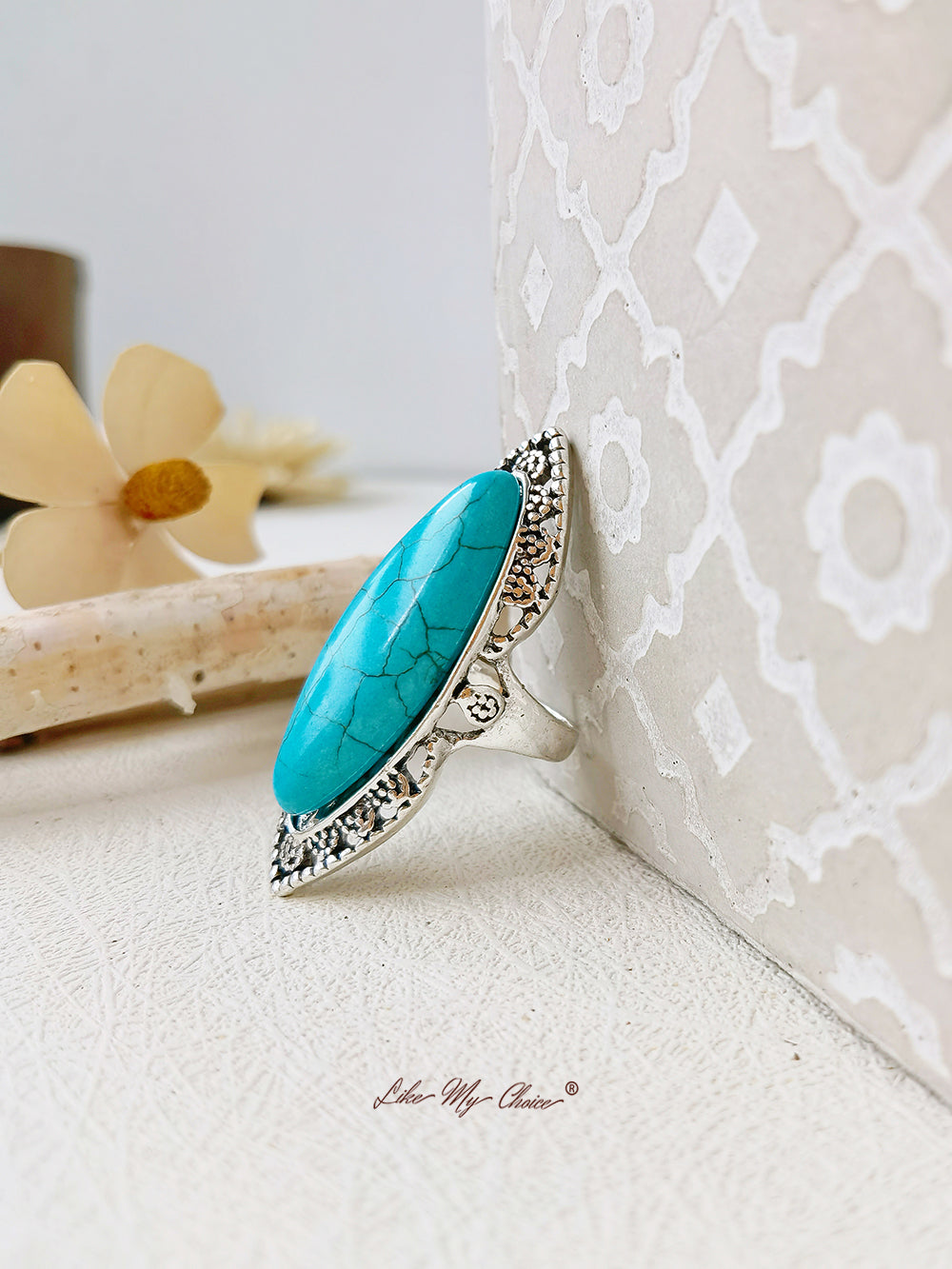 Vintage Beauty Turkos Ring