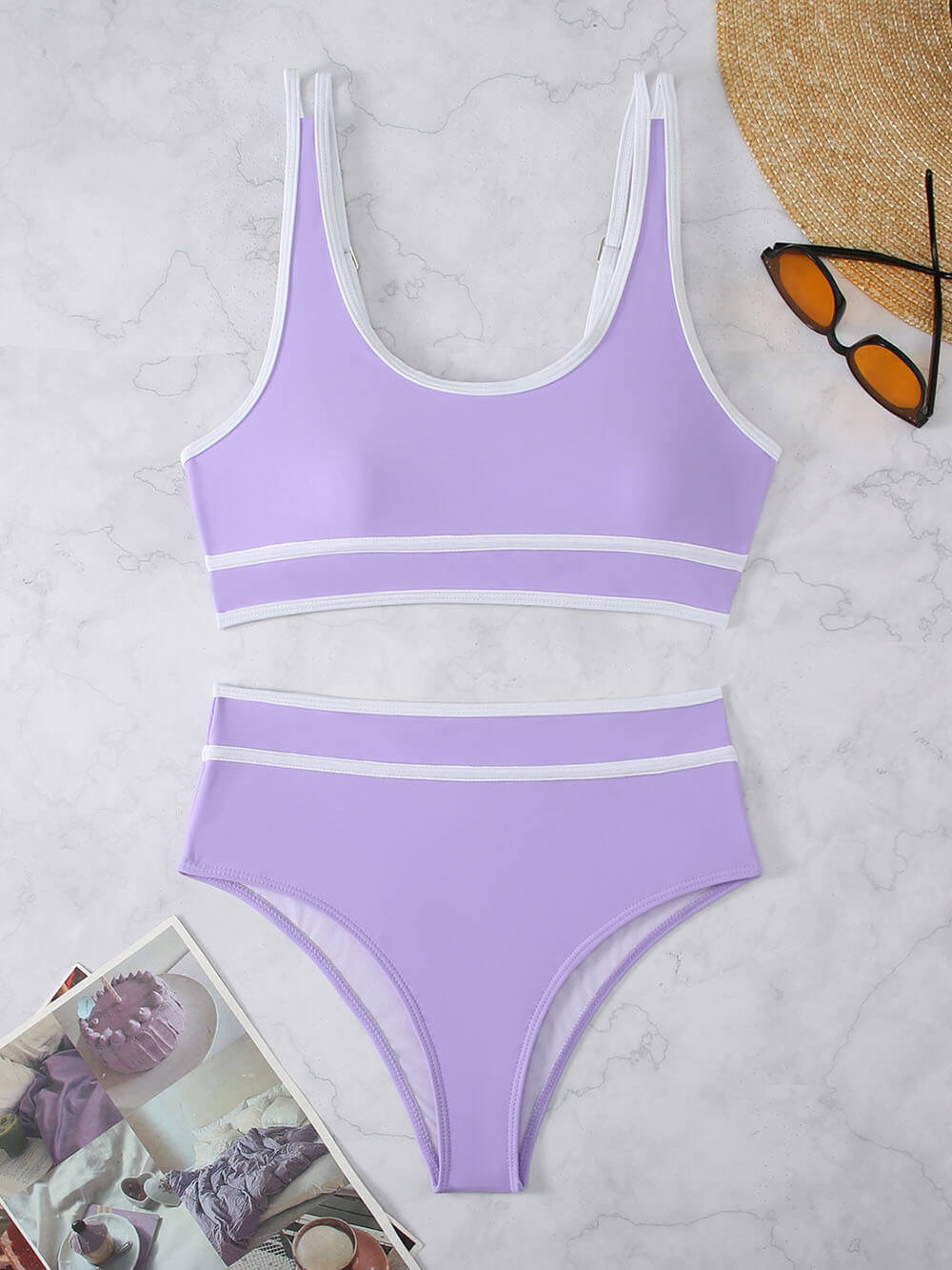 Tank Top High Waist Swimsuit