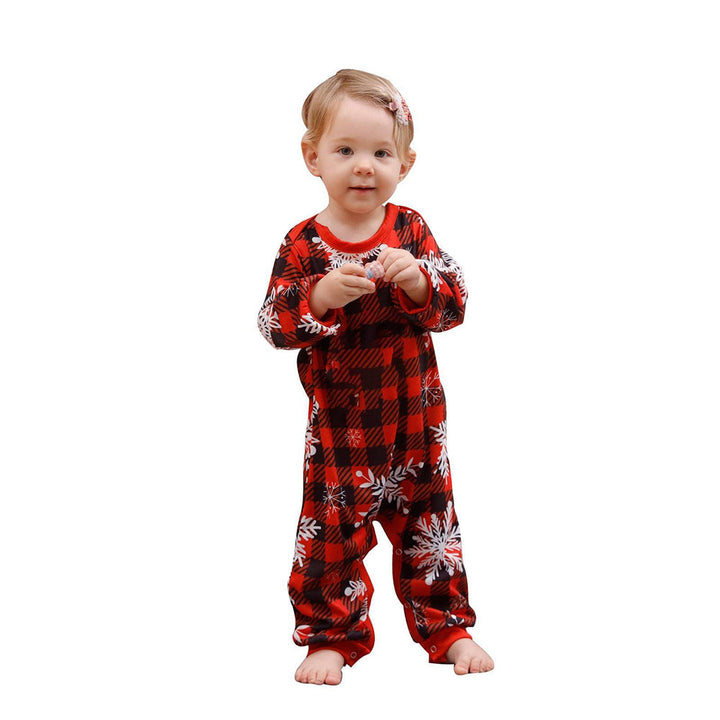 Hyvää joulua Joulupukki ja puu Matching perheen pyjama setti