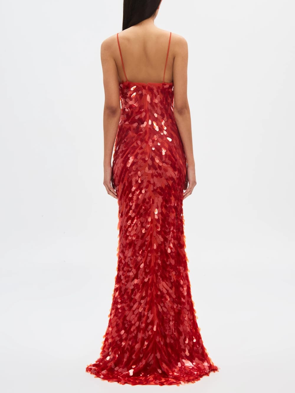 The Red Sapphire Sequin Maxi Dress