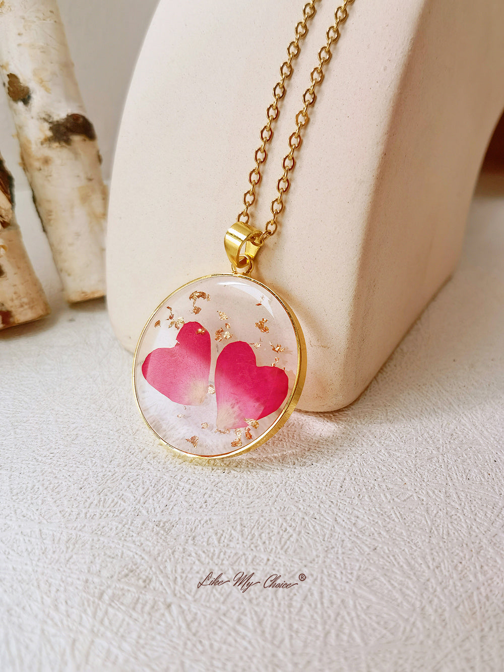 Collier "Heart's Embrace" (étreinte du cœur)