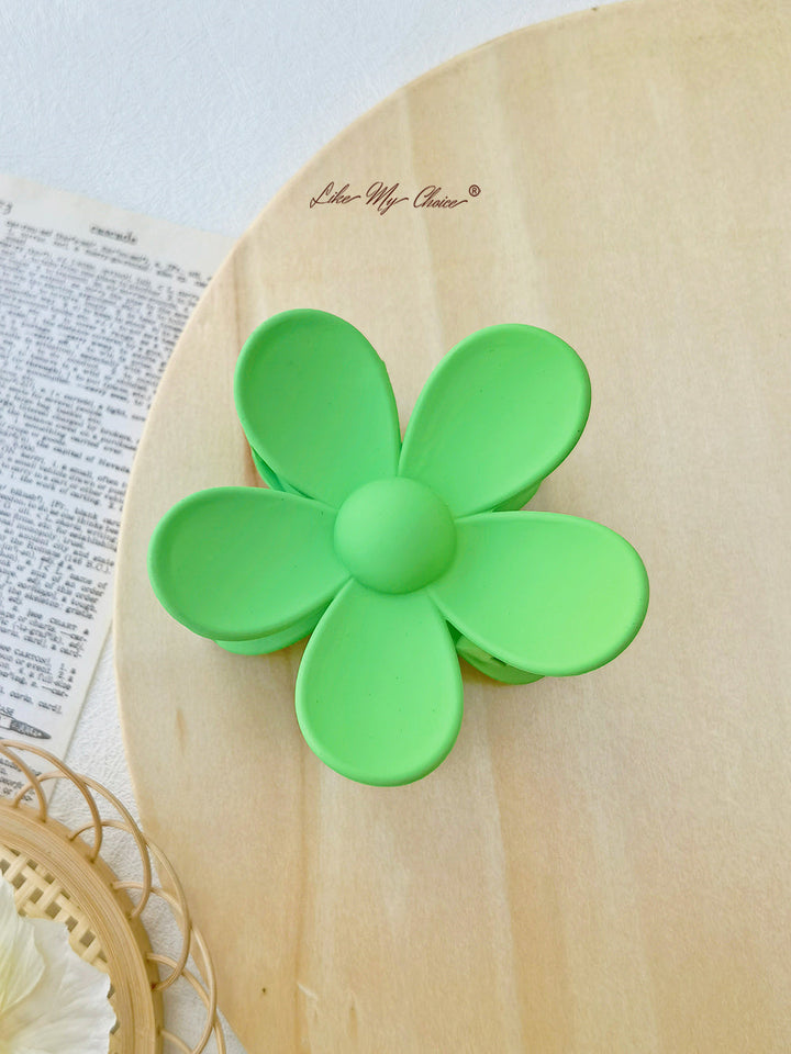 Barrette à cheveux marguerite