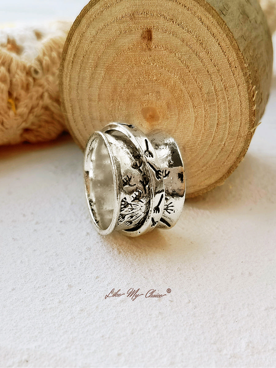 Cincin Dandelion Antik