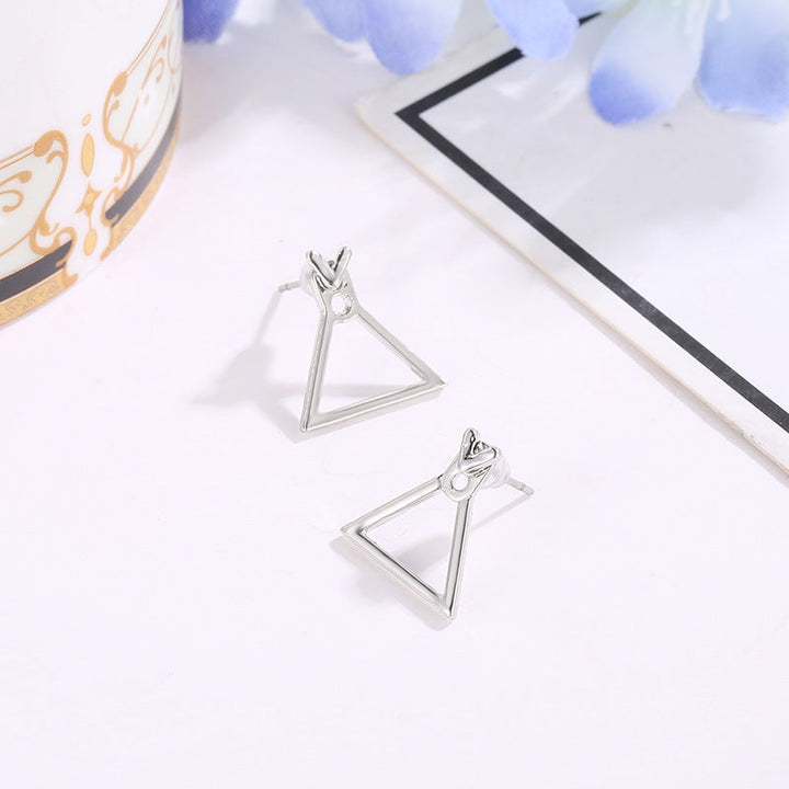 Trendy Cute Nickel Free Square Stud øreringe