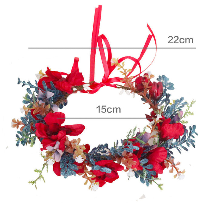 Couronne de fleurs pour fille de conte de fées