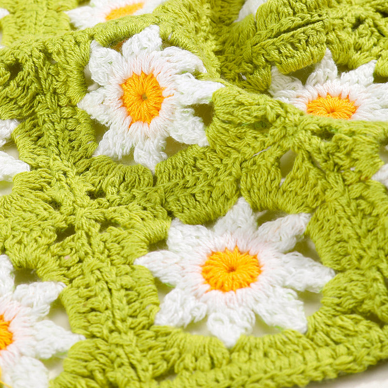 Χέρι Crochet Daisy Bandana