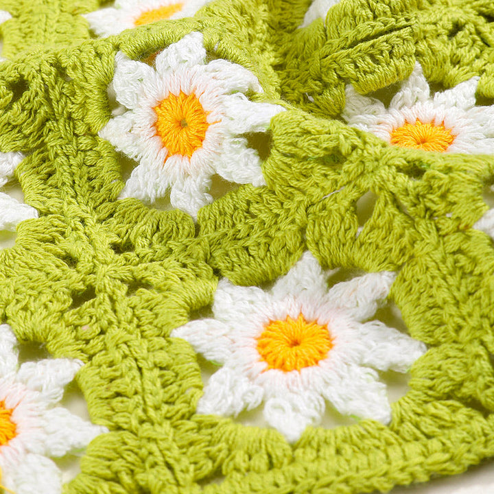 Bandana marguerite au crochet