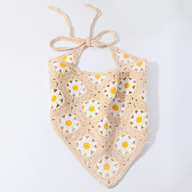 Χέρι Crochet Daisy Bandana