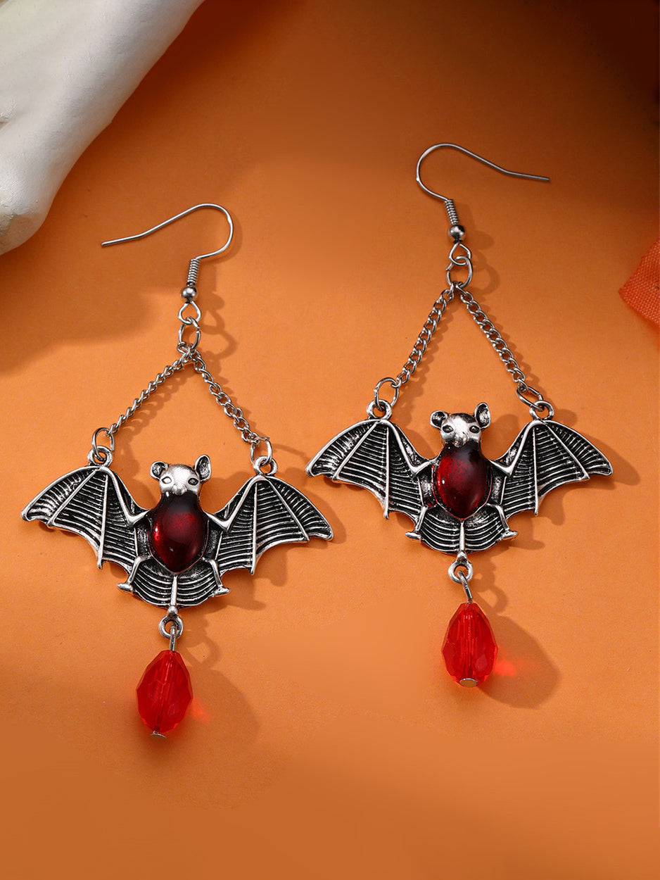 Boucles d'oreilles chauve-souris Halloween