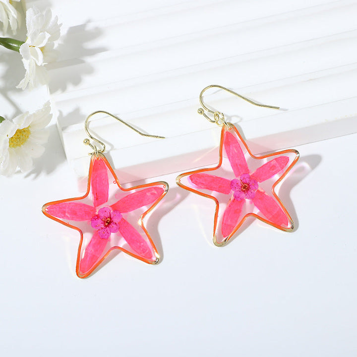 Pendientes de estrella de mar inspirados en el océano - Adopte la tendencia