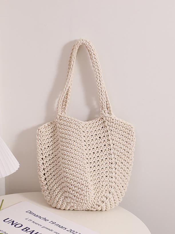 Sac de plage tressé