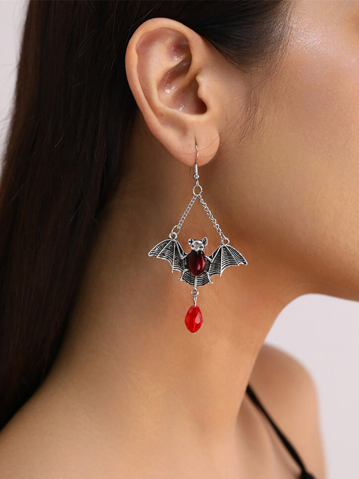 Boucles d'oreilles chauve-souris Halloween