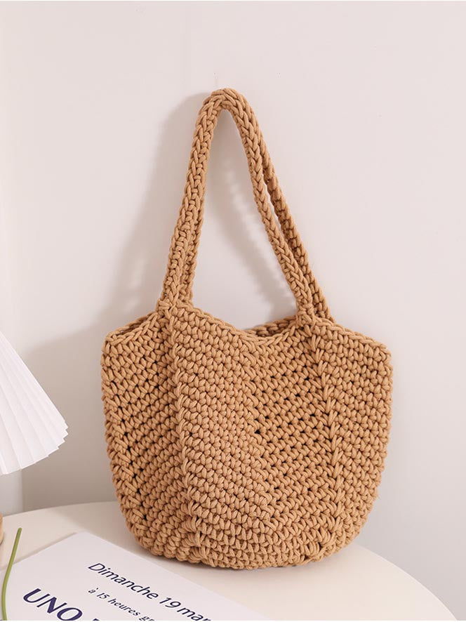 Woven Tote sac de plajă de vacanță