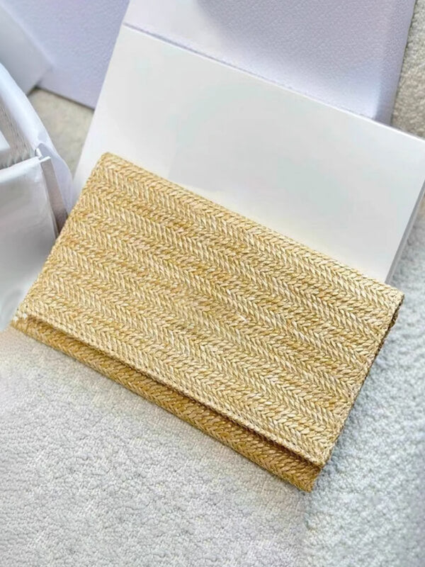 La modă țesute Clutch Bag