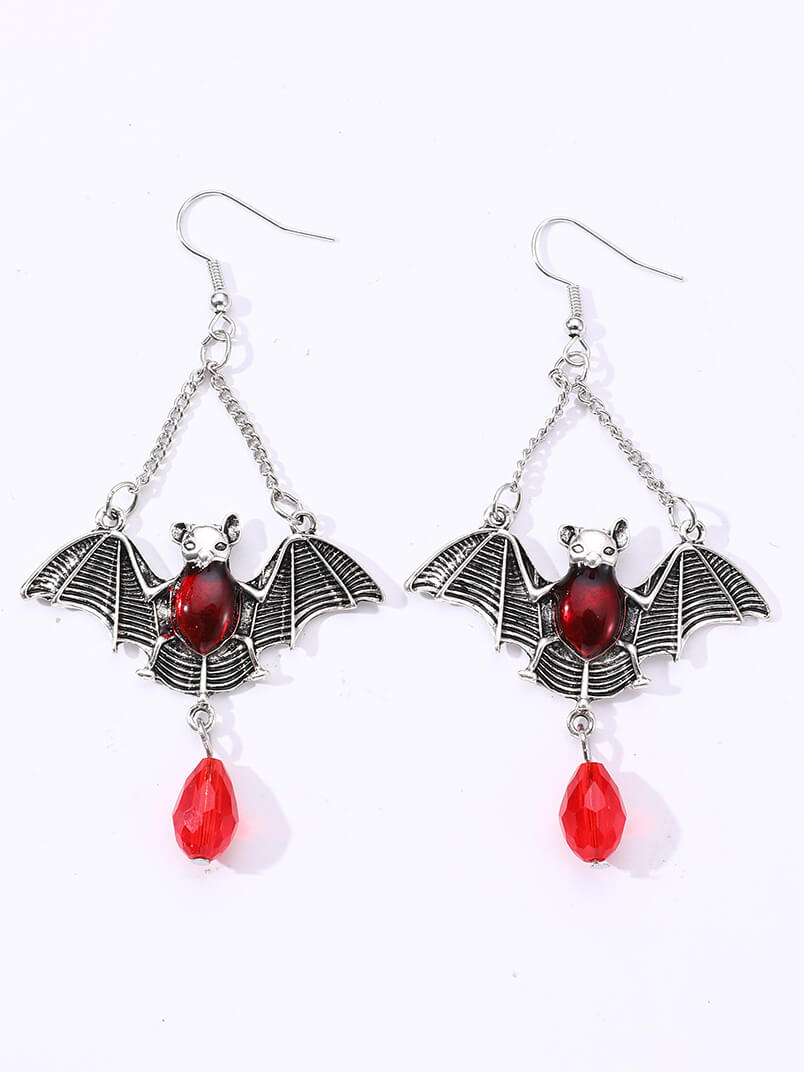 Halloween Bat Earrings