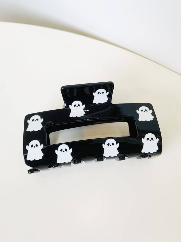 Barrette à cheveux personnalisée fantôme Halloween