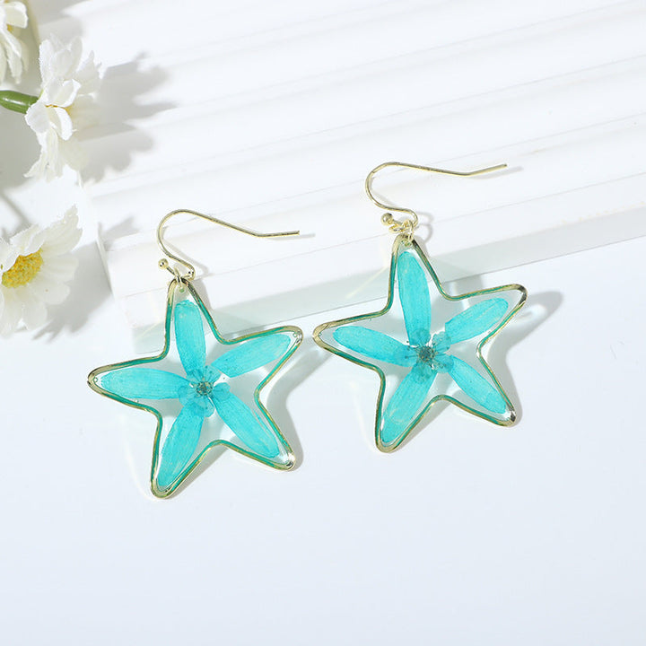 Pendientes de estrella de mar inspirados en el océano - Adopte la tendencia