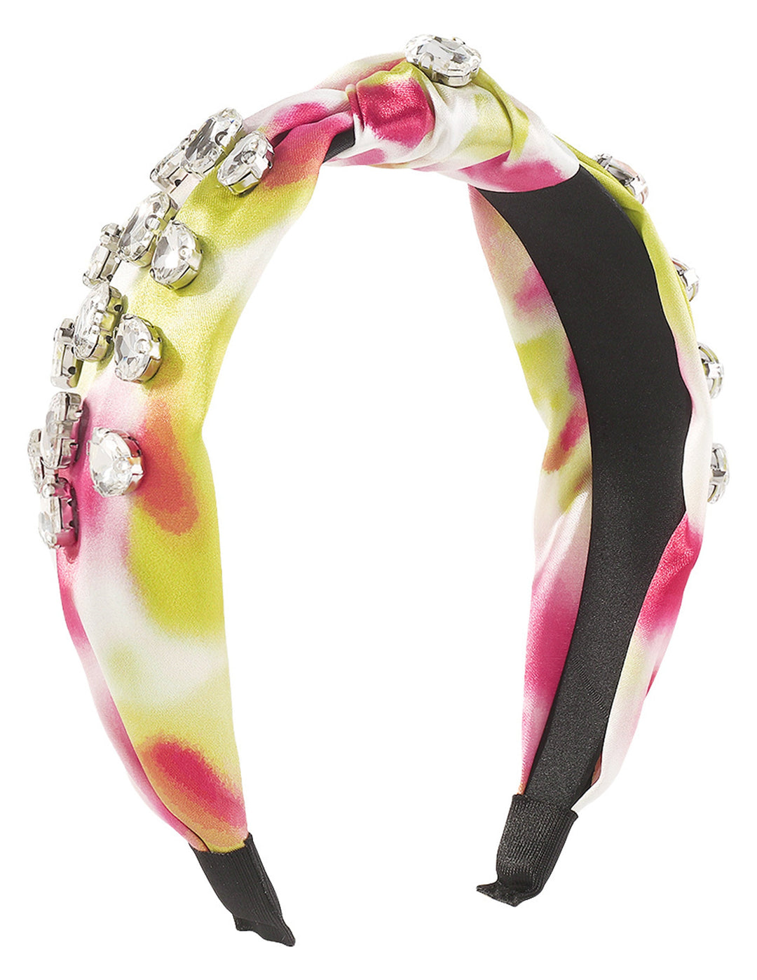 Verknotetes Tie-Dye Strass-Stirnband