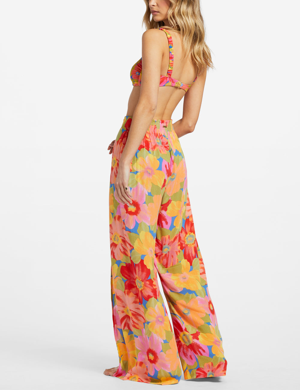 Split Spirit Bloemen Broek