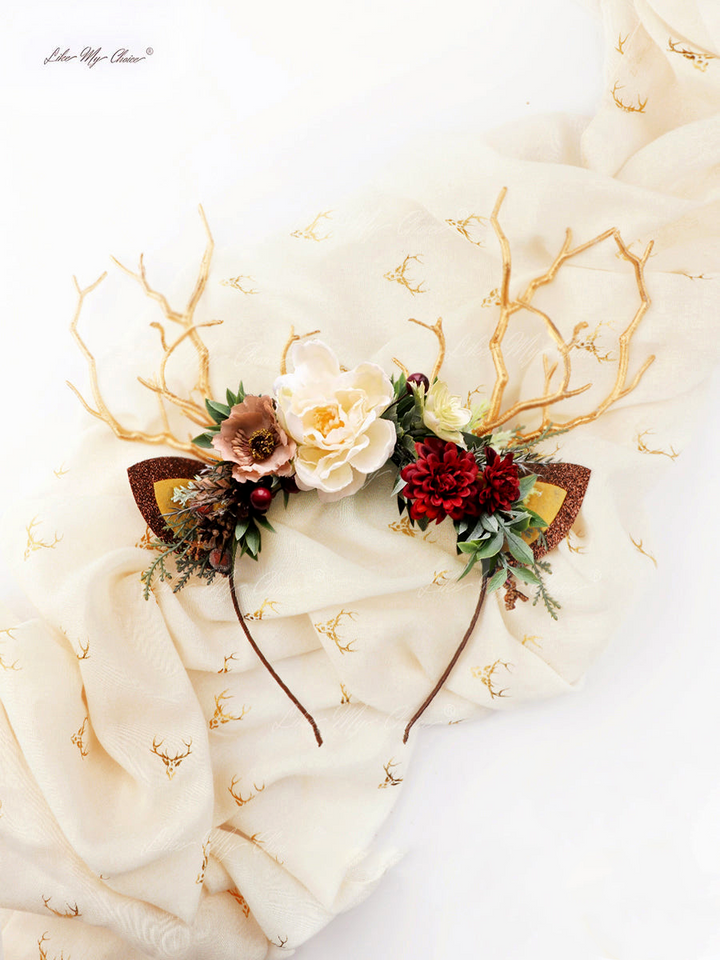 Faun Deer Antler Christams Reindeer Headband｜ライクマイクロチョイス