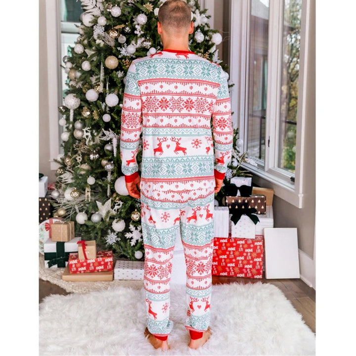 צבי חג המולד של Snowflake Family Set Pajama