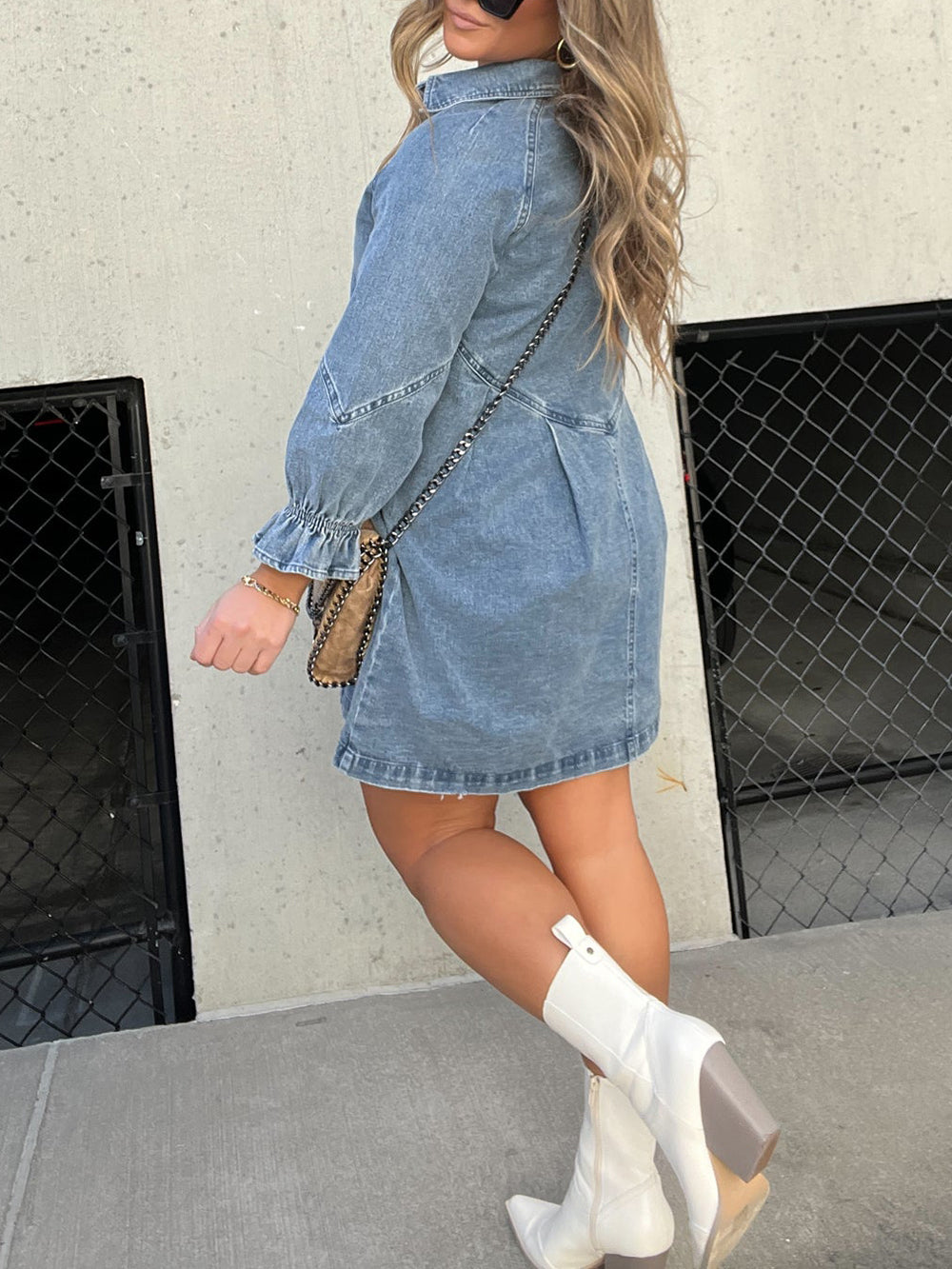 Downtown Denim Dress