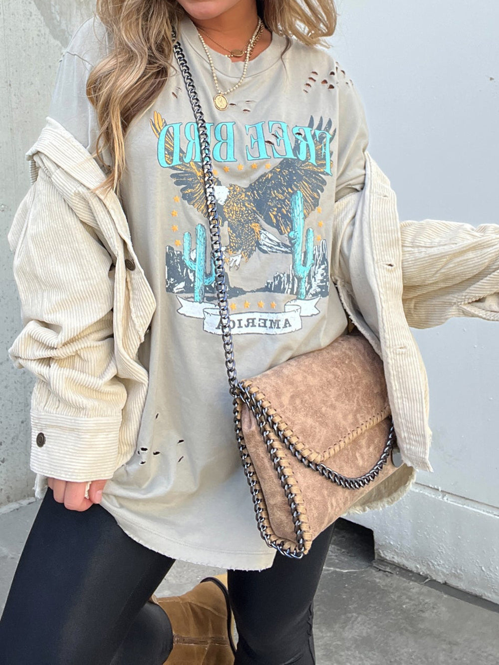 Take Away Crossbody Koppeling Tan