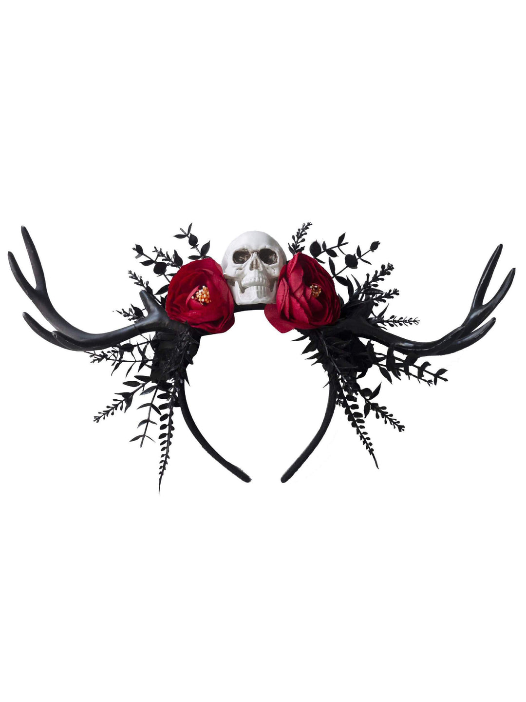 Halloween Flower Antler pannband krona