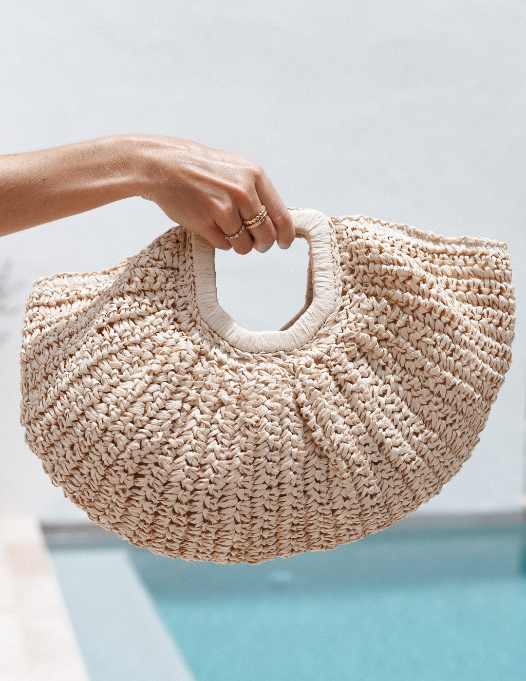 Natural Straw Bag