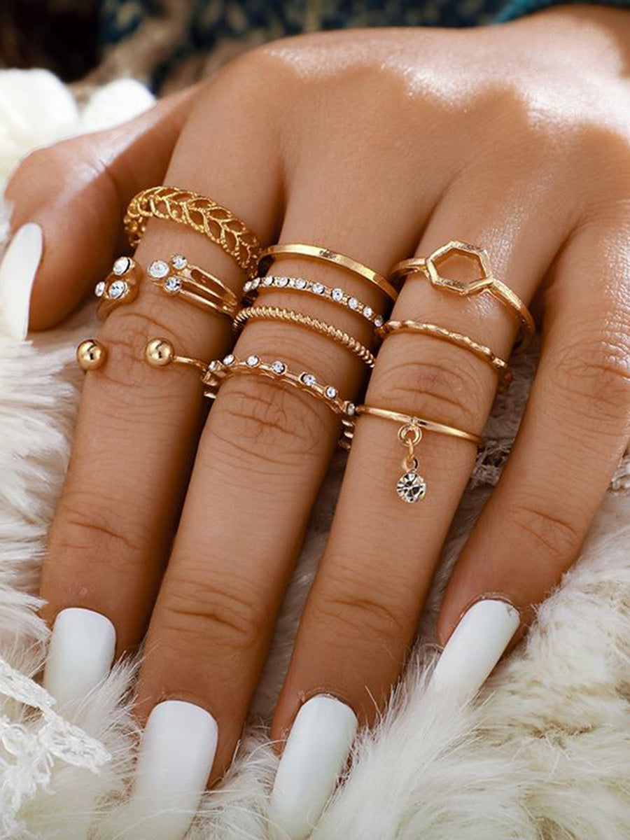 Iris Ring Set 8pcs